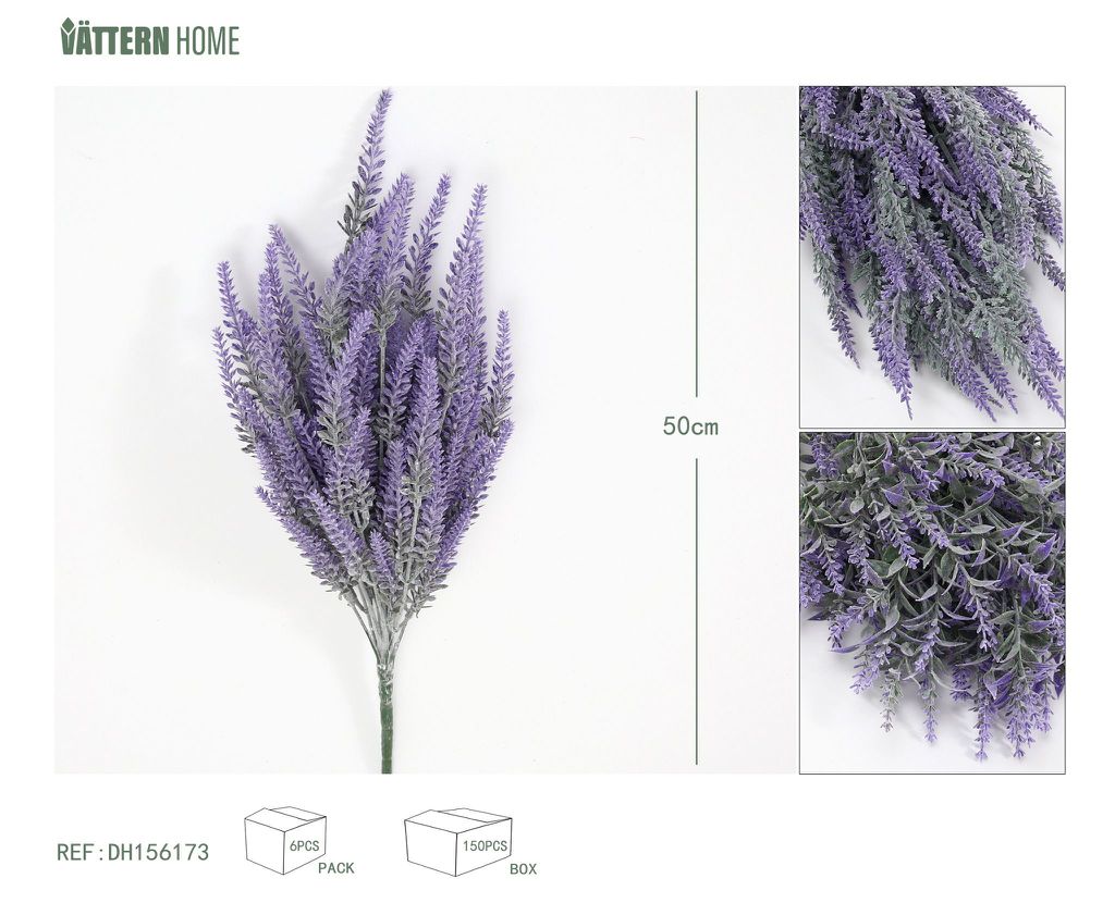 Lavanda 50CM plástico morado