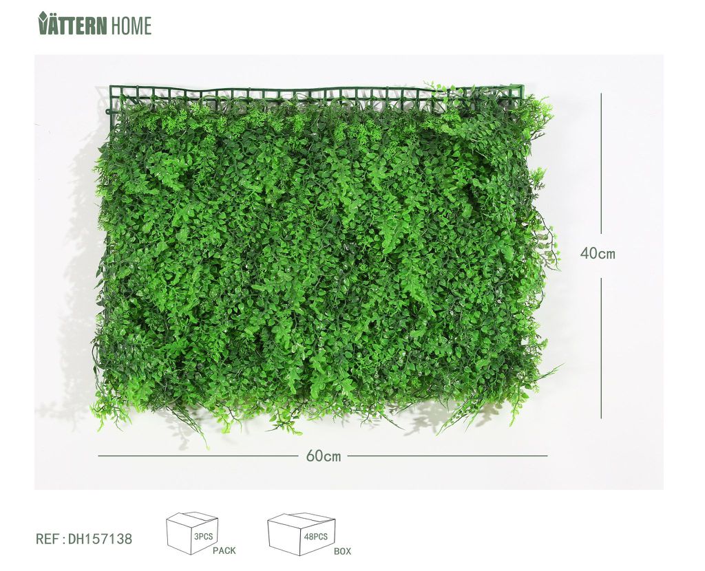 Plantas acuáticas variadas de cola de fénix verde, 468 céspedes, 40 x 60 cm, plástico (PE), verde, capas gruesas, textura transparente, natural y verdadera