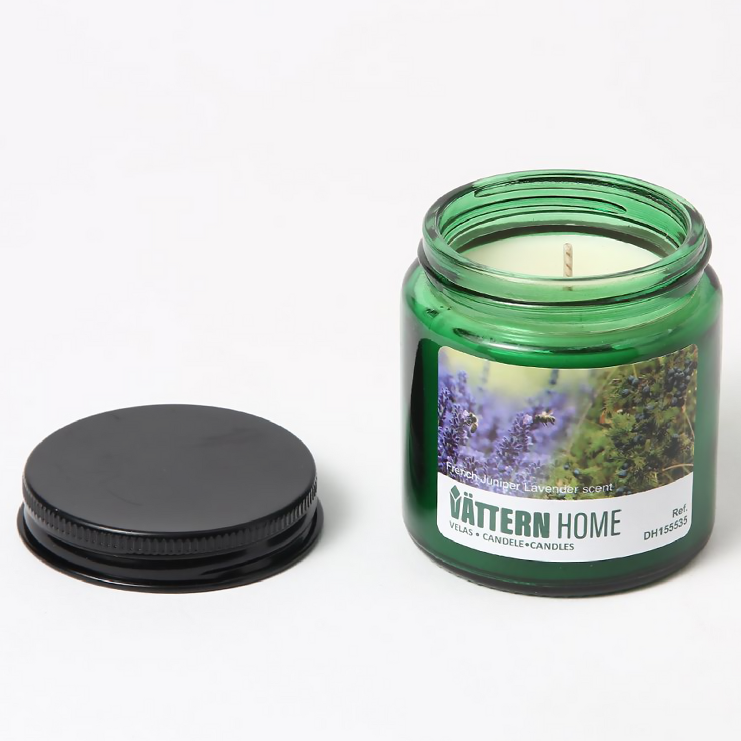 Vela Aromática Perfumada para Aromaterapia, Vela con Tapa, 6.7x6.7x7cm - 10 Horas de Duración, Regalo Mujer Cumpleaños