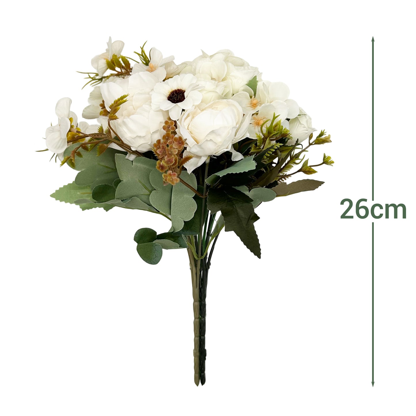 VATTEN HOME Ramos de Tela de Seda Artificial Mixta, adecuados para Ramos de Boda, Decoraciones para Fiestas en el hogar