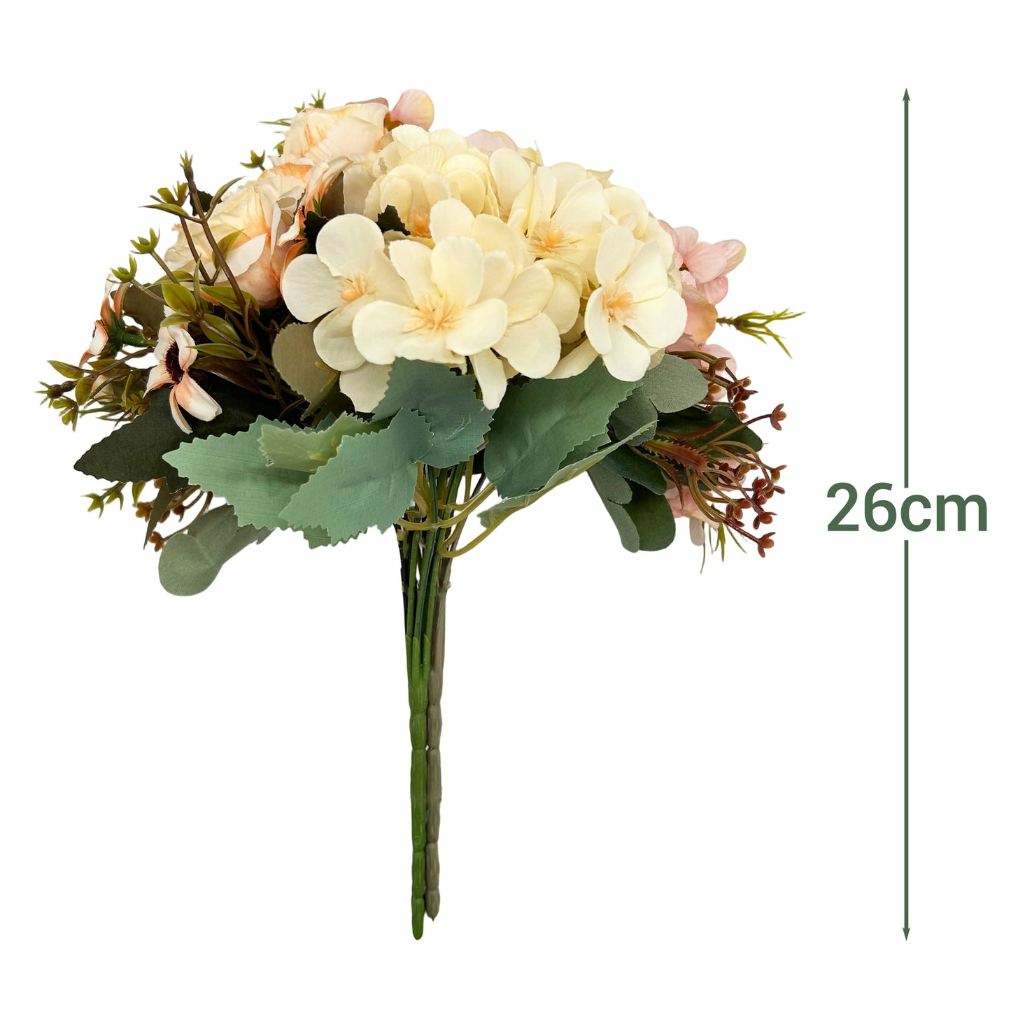 VATTEN HOME Ramos de Tela de Seda Artificial Mixta, adecuados para Ramos de Boda, Decoraciones para Fiestas en el hogar