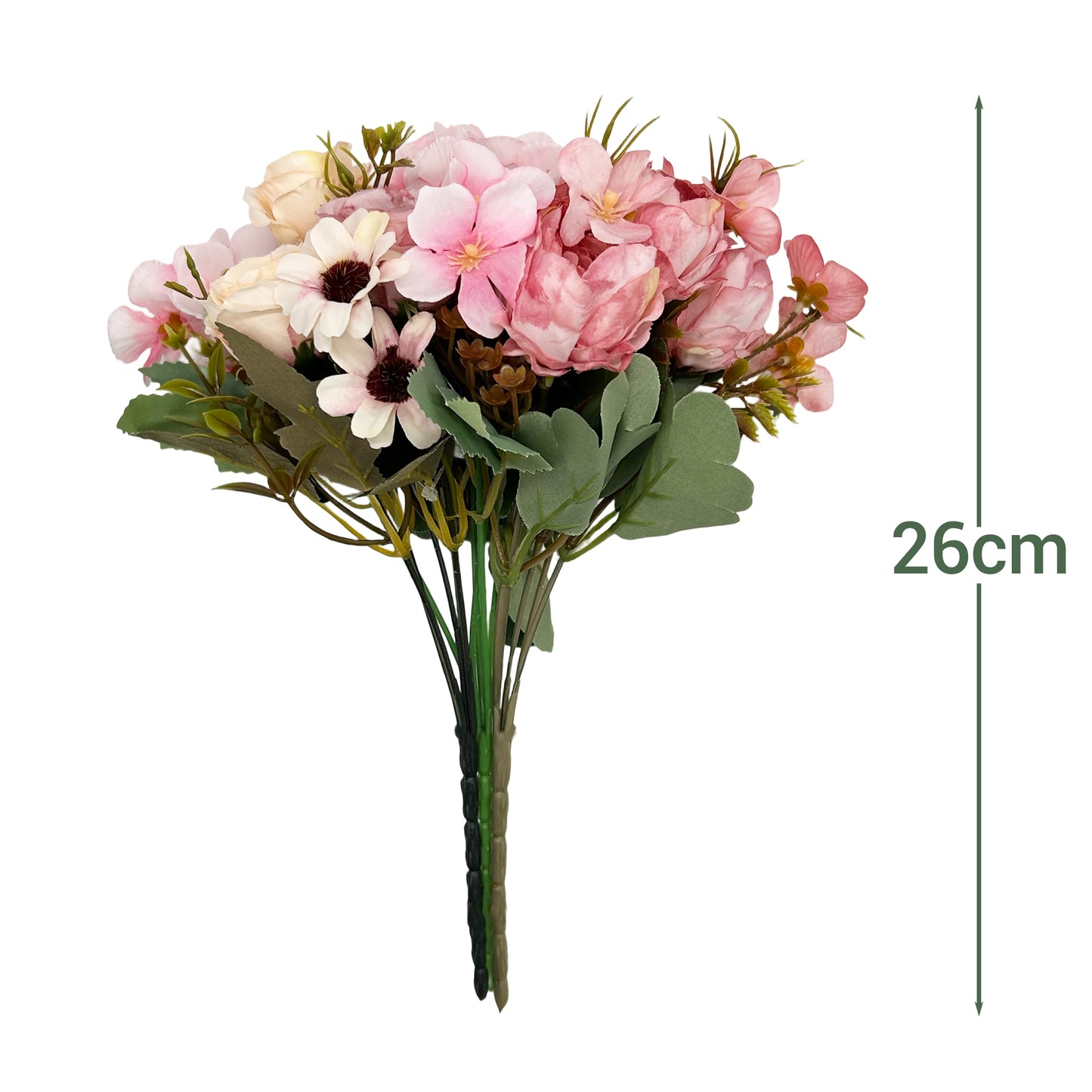VATTEN HOME Ramos de Tela de Seda Artificial Mixta, adecuados para Ramos de Boda, Decoraciones para Fiestas en el hogar