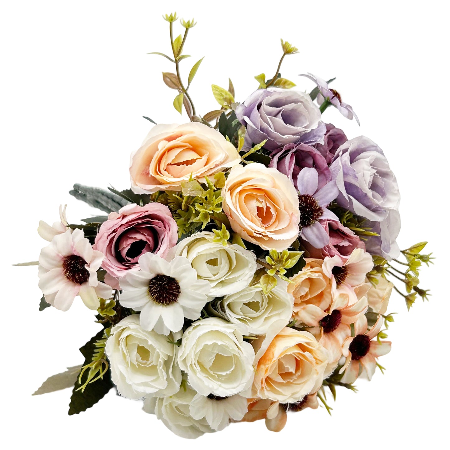 VATTEN HOME Ramos de Tela de Seda Artificial Mixta, adecuados para Ramos de Boda, Decoraciones para Fiestas en el hogar