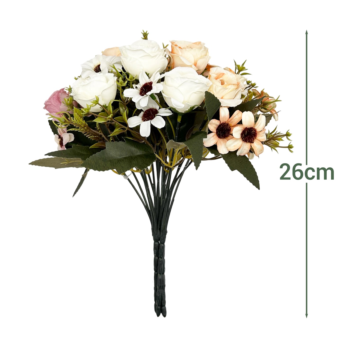 VATTEN HOME Ramos de Tela de Seda Artificial Mixta, adecuados para Ramos de Boda, Decoraciones para Fiestas en el hogar