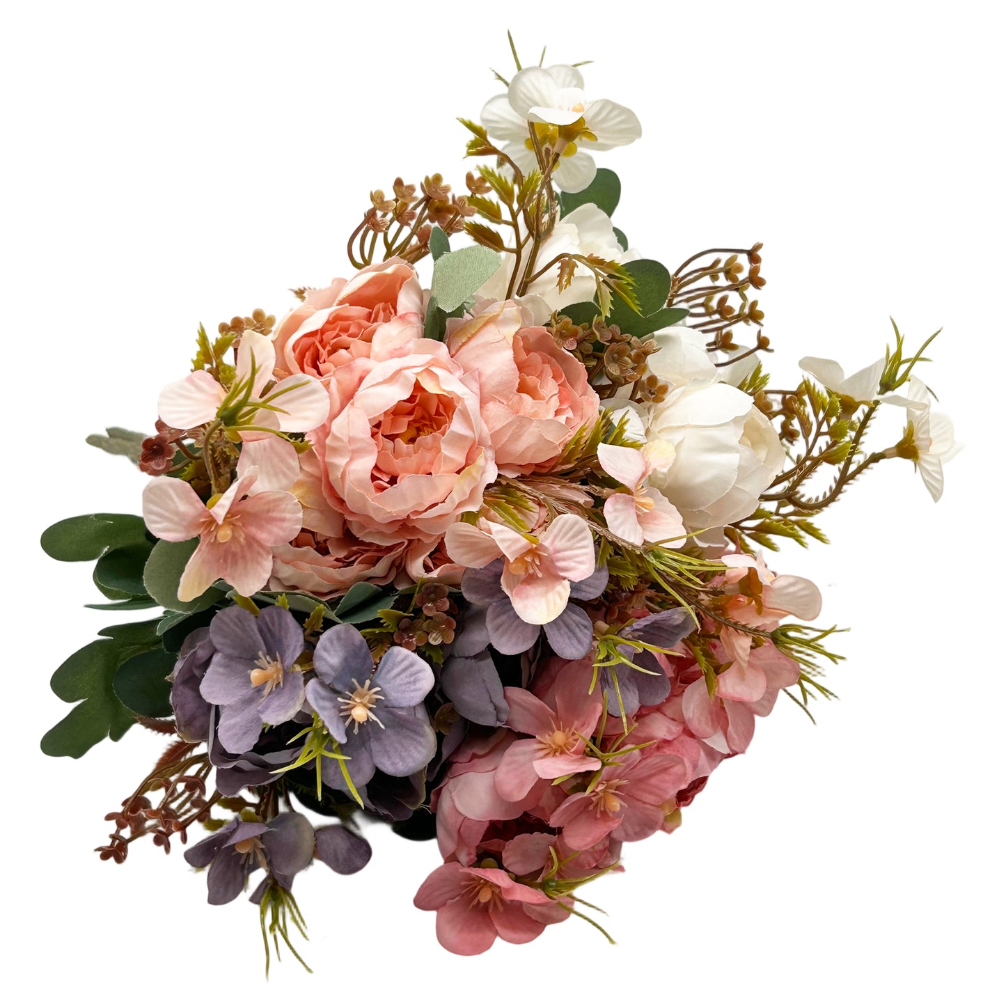 VATTEN HOME Ramos de Tela de Seda Artificial Mixta, adecuados para Ramos de Boda, Decoraciones para Fiestas en el hogar