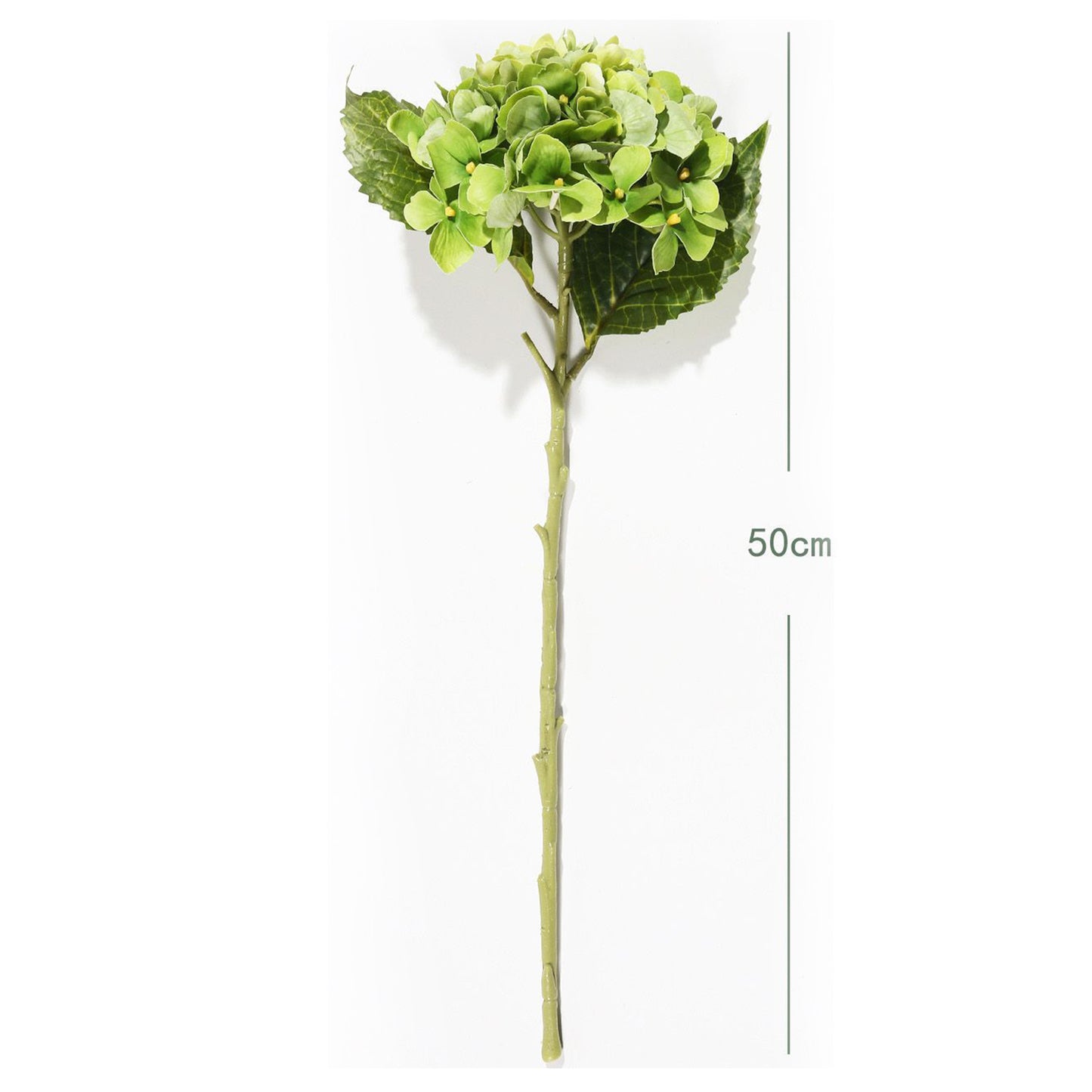 VATTEN HOME Hortensia Artificial de 50 cm con Tacto de película, Ramo de hortensias Dobles para arreglos Florales de Mesa para Bodas y Fiestas.