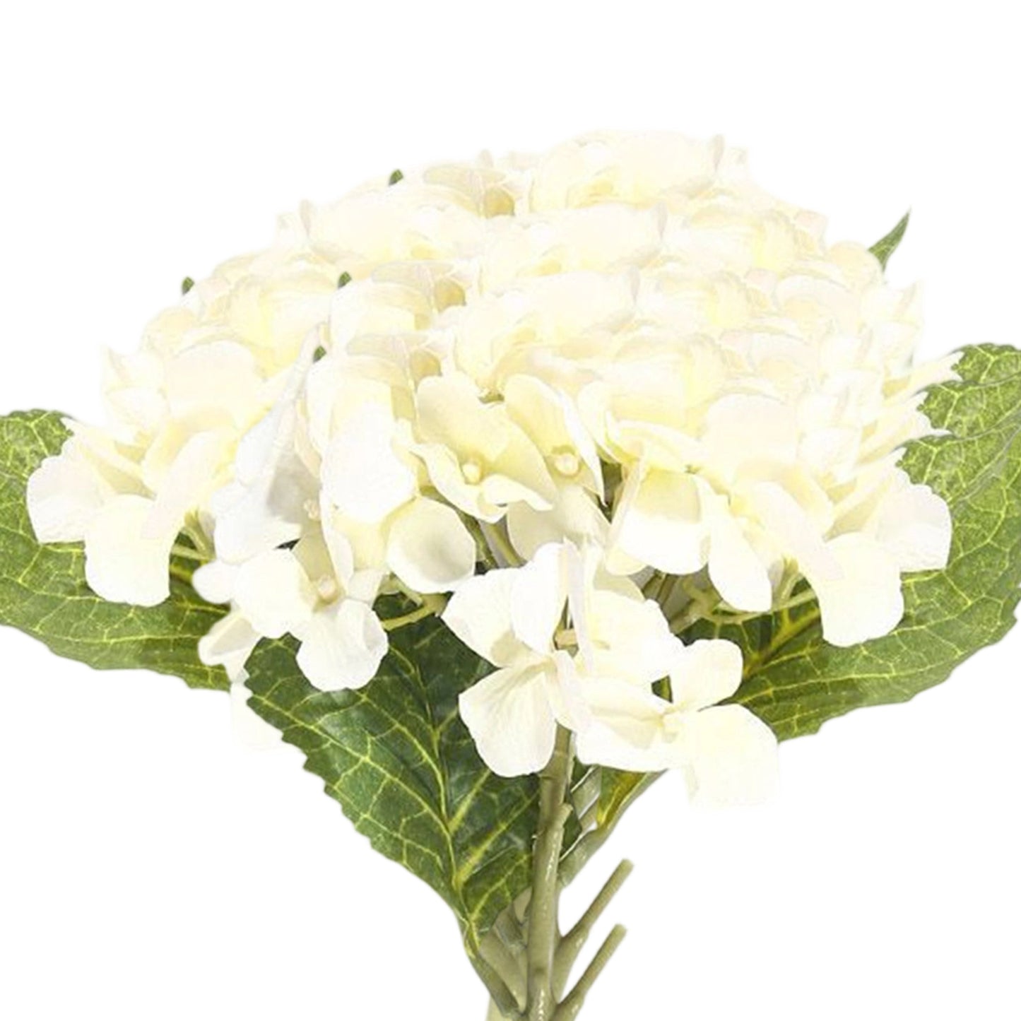 VATTEN HOME Ramo de hortensias Artificiales de 5 Flores con Tacto de película de 50 cm, Adecuado para arreglos Florales de Mesa para Bodas y Fiestas.
