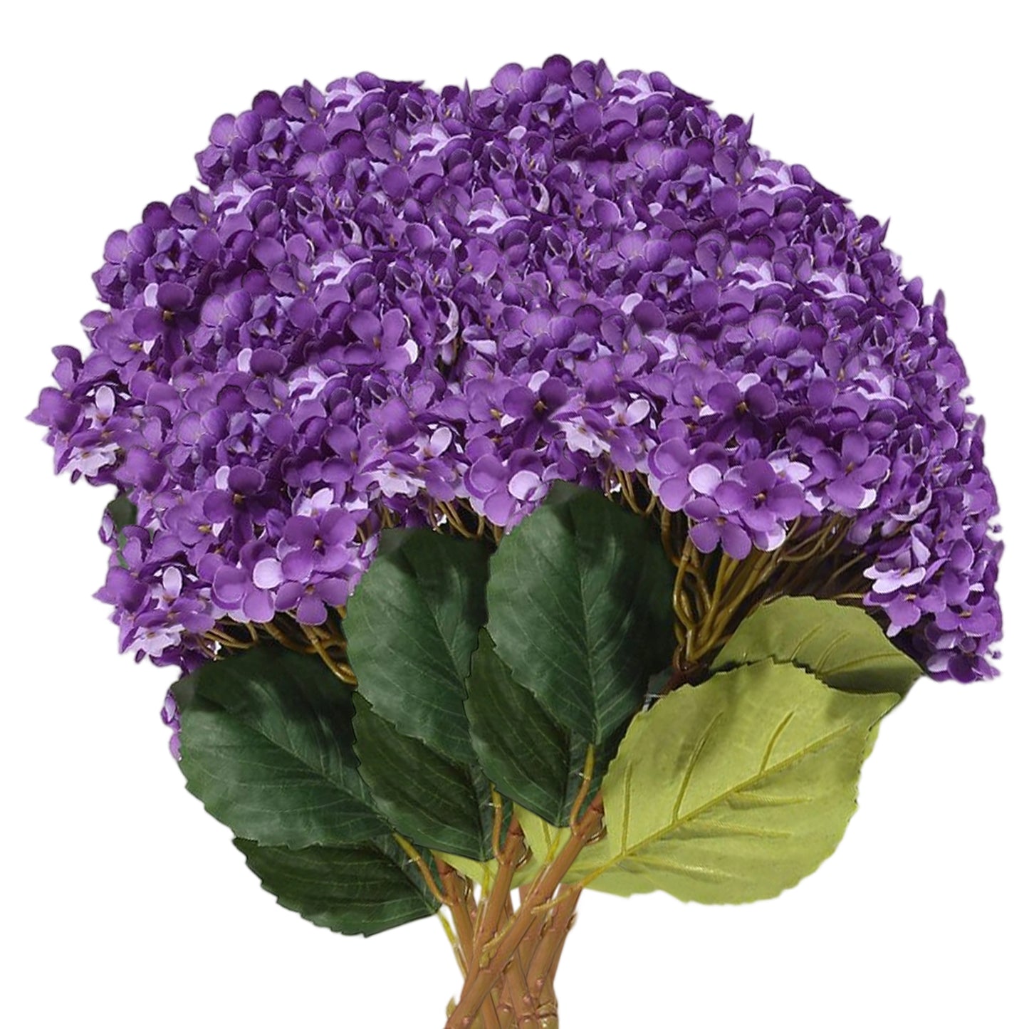 VATTERN Home 12pcs Flores Artificiales, 4 Colores de Plantas Falsas(Púrpura, Blanco, Amarillo, Rosa)