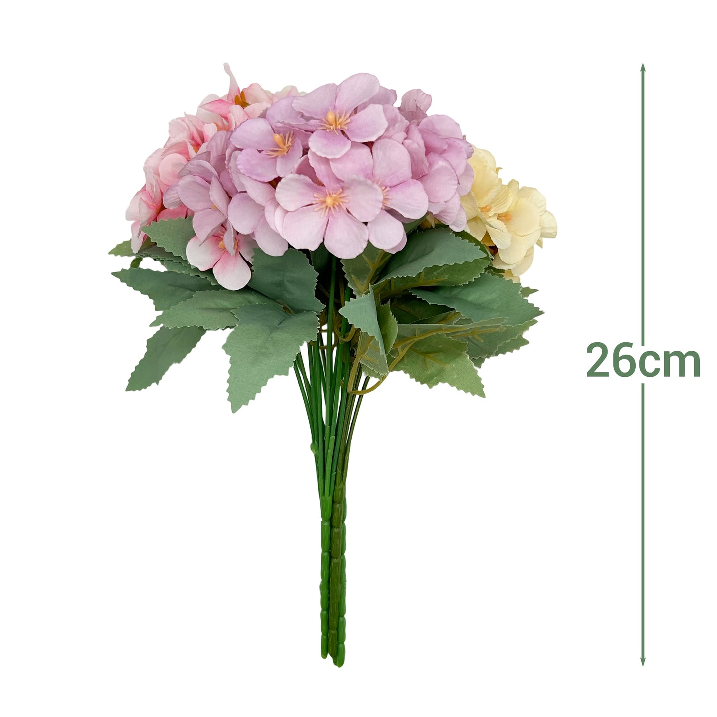VATTEN HOME Ramos de Tela de Seda Artificial Mixta, adecuados para Ramos de Boda, Decoraciones para Fiestas en el hogar