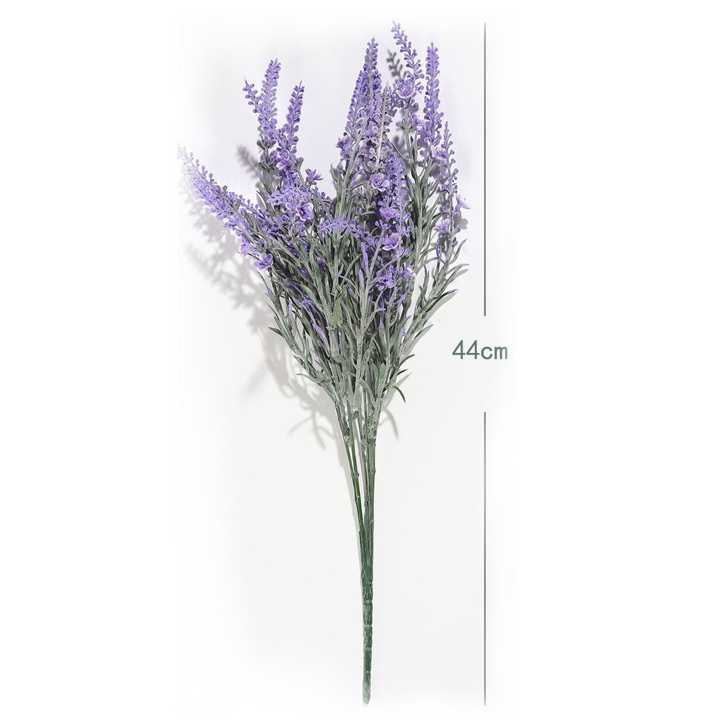 Ramo DE Flores Artificiales, Blanco, Morado, Polietileno+Hierro, Realista, Puro Y Elegante, para Crear FÁCILMENTE UN Ambiente ROMÁNTICO Y Elegante