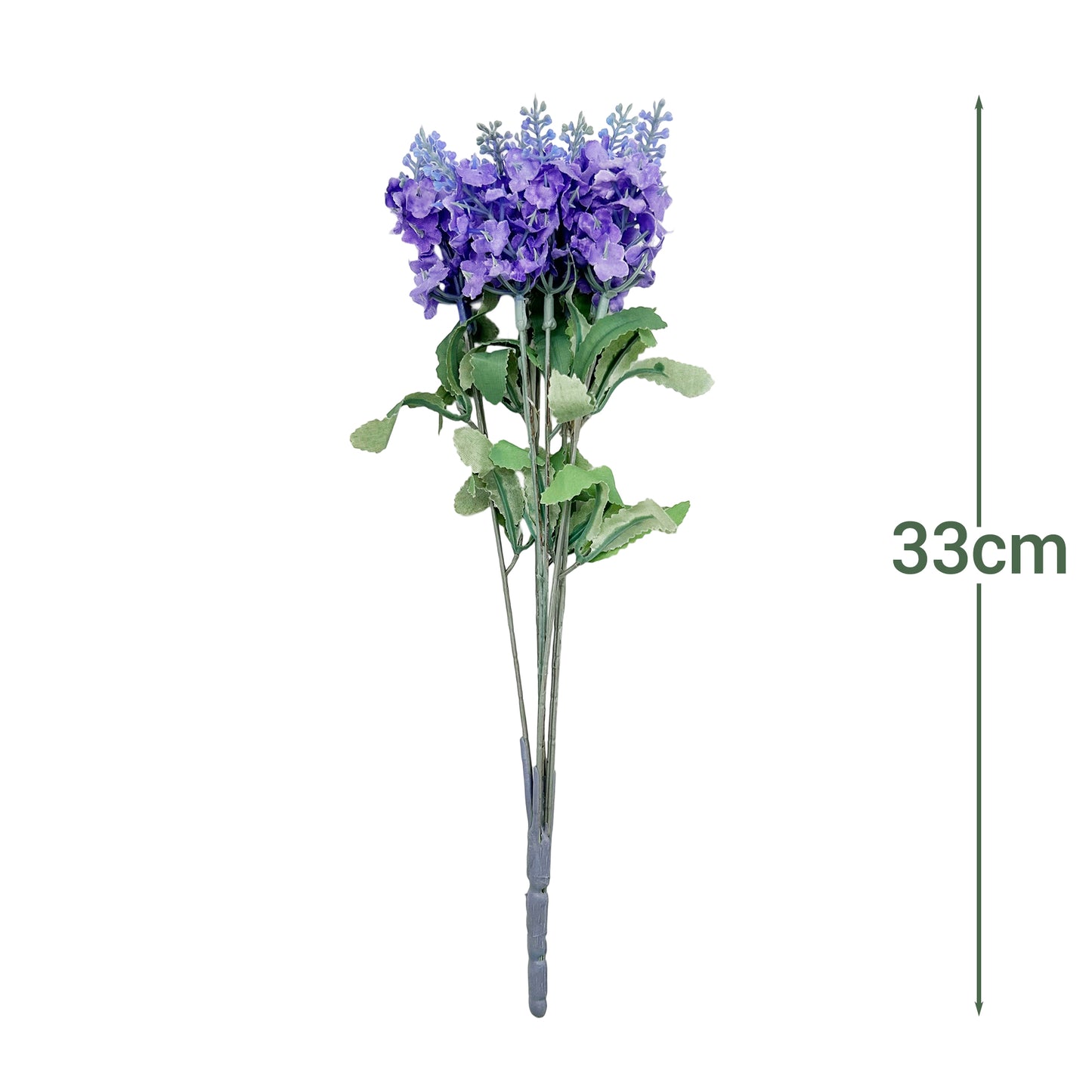 Ramo DE Flores Artificiales, Blanco, Morado, Polietileno+Hierro, Realista, Puro Y Elegante, para Crear FÁCILMENTE UN Ambiente ROMÁNTICO Y Elegante