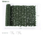 864 piezas de valla de hojas de arce profundas 100*300CM plástico (PE) + poliéster de seda (poliéster), verde grueso y en capas, textura clara, natural y verdadera