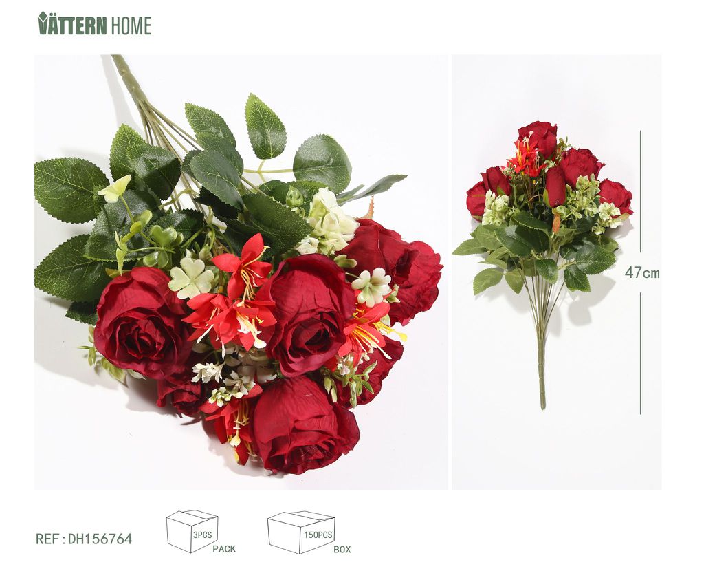 Serie 11 Rosas (Rosa Estrella/Rosa de la Suerte) 47 CM