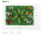 Accesorios de maní para césped de 40 x 60 cm de plástico (PE verde de capas gruesas, textura transparente, natural y verdadera)