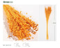Frijoles de acacia secos artificiales 60CM45G naranja para decoración de interiores, la decoración del espacio es eternamente romántica y la vida hogareña está llena de sentido ritual.