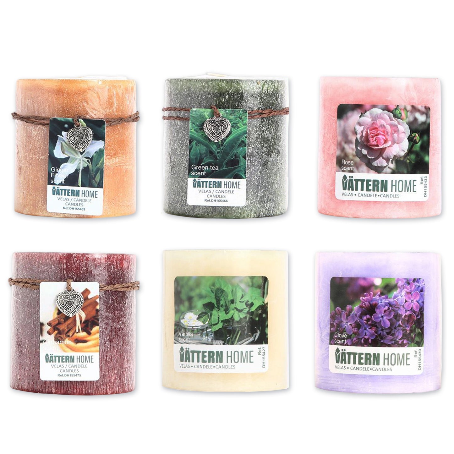 Vela Pilar Perfumada Para Un Ambiente Relajante Velas Aromáticas Decorativas