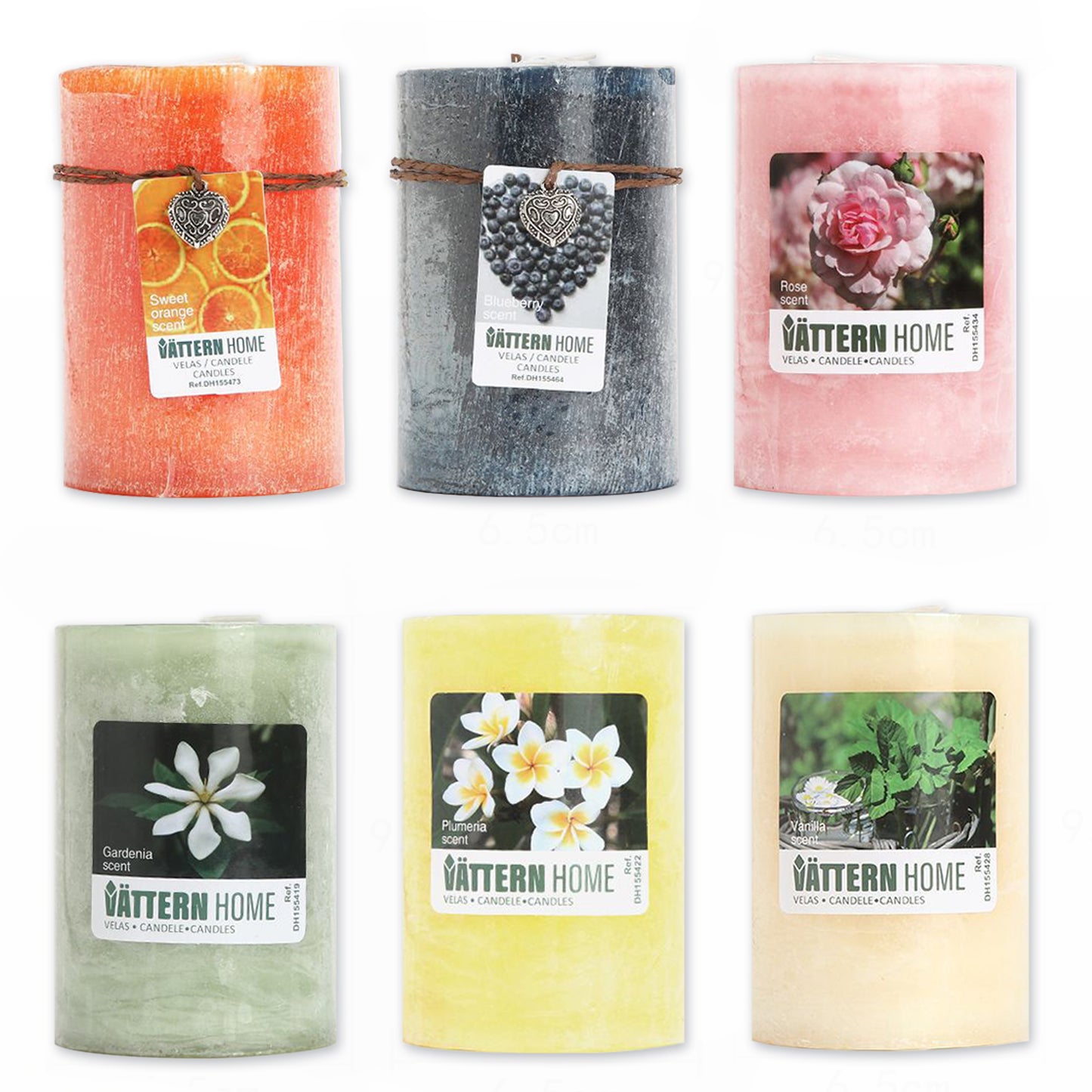Vela Pilar Perfumada Para Un Ambiente Relajante Velas Aromáticas Decorativas