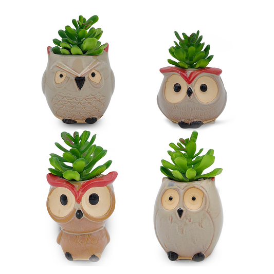 VATTEN HOME Plantas Artificiales 8 * 10CM, CERÁMICA, MACETAS DE Plantas Verdes SIMULADAS para Crear PAISAJES ECOLÓGICOS EN EL Espacio Natural Y Decoraciones ESCÉNICAS