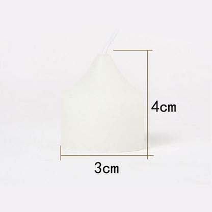 Juego de velas perfumadas de vidrio