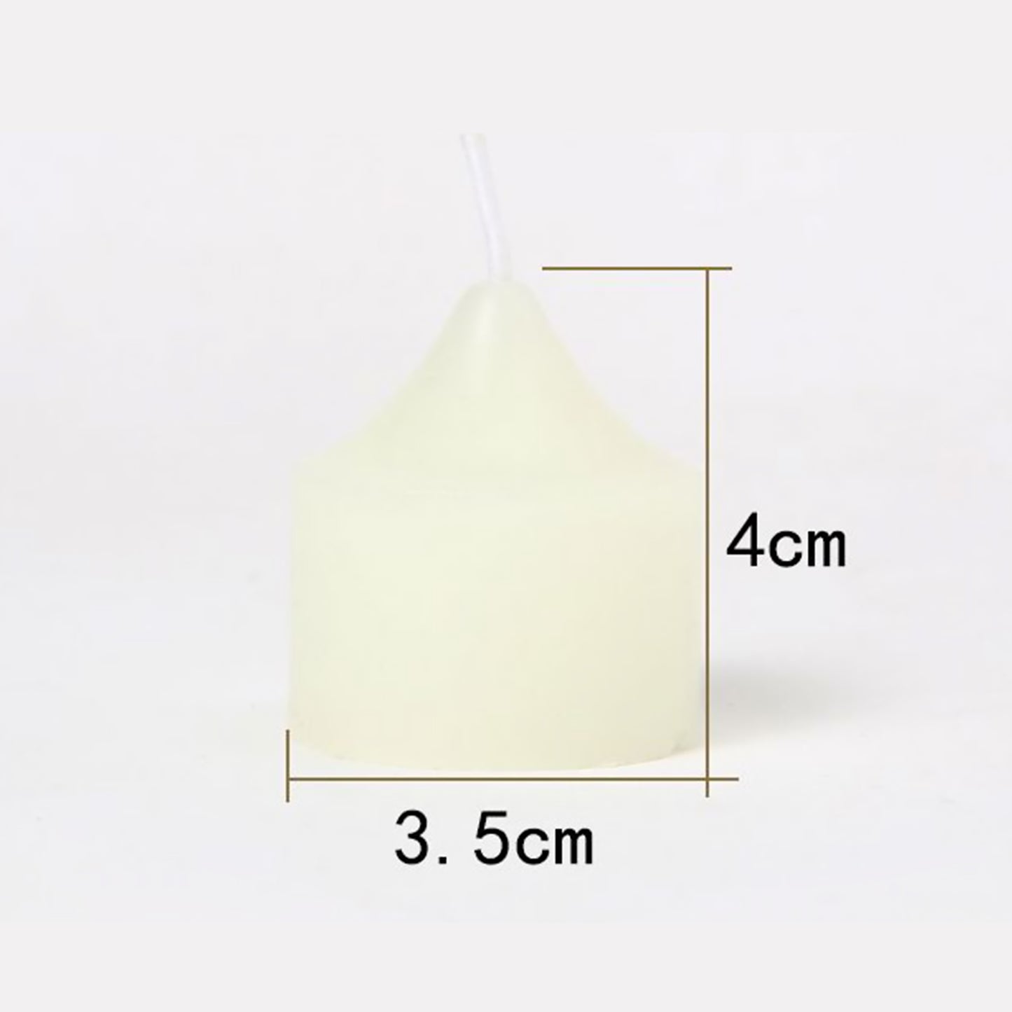 Juego de velas perfumadas de vidrio