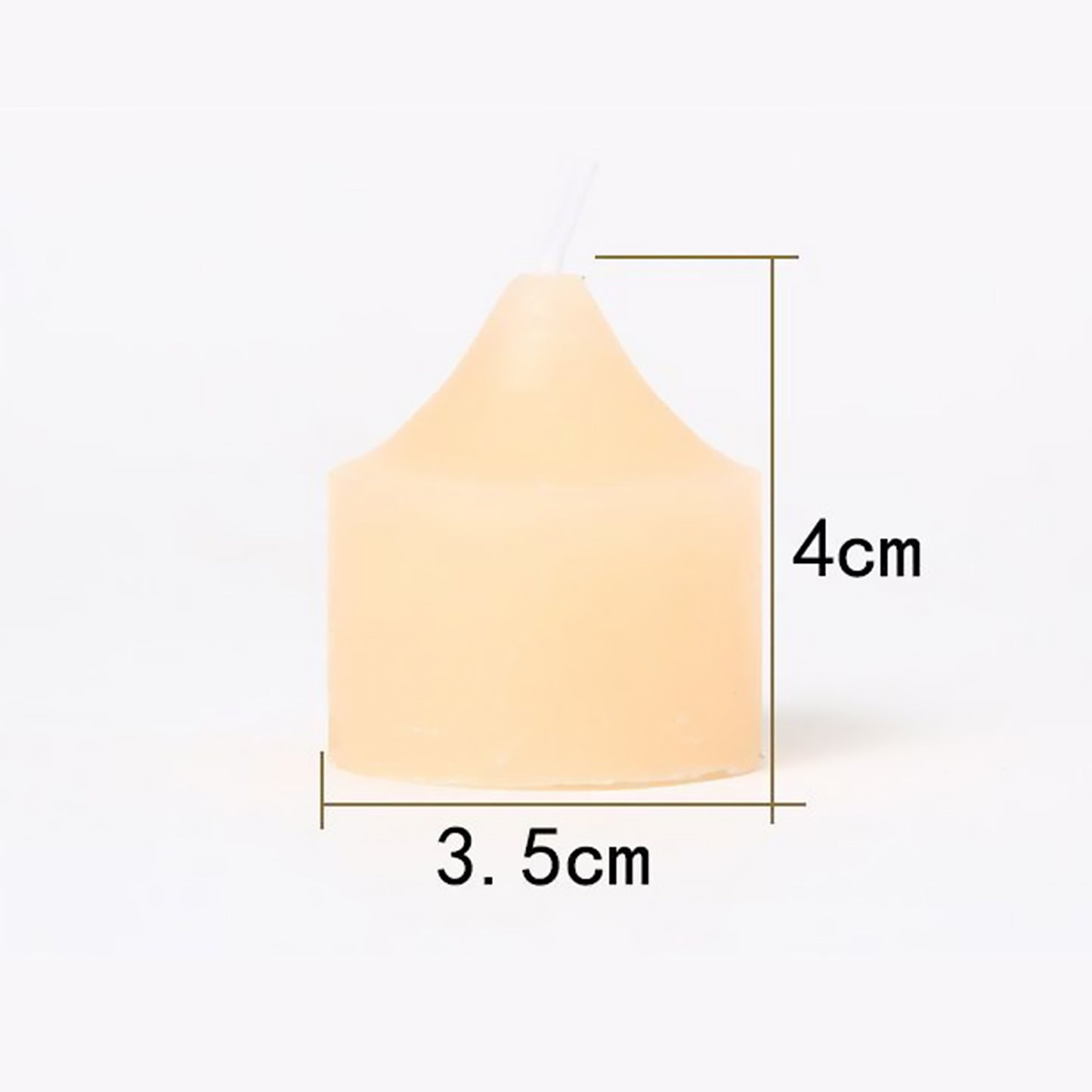 Juego de velas perfumadas de vidrio
