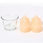 Juego de velas perfumadas de vidrio