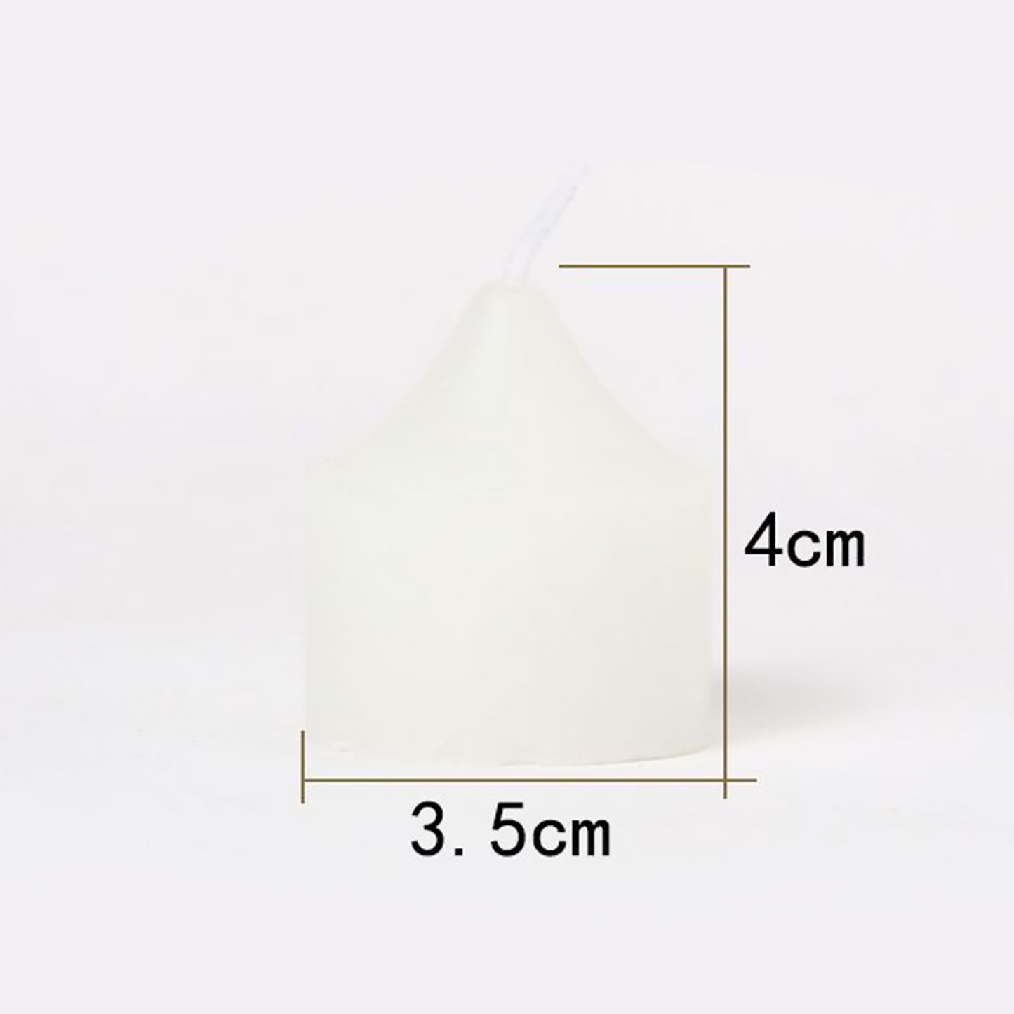 Juego de velas perfumadas de vidrio