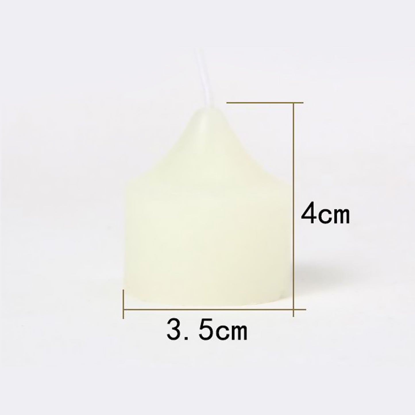 Juego de velas perfumadas de vidrio