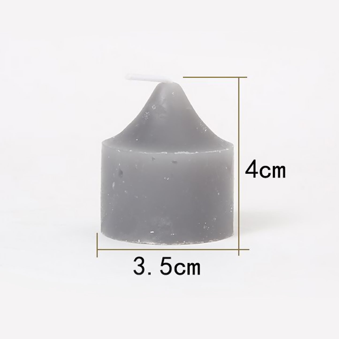 Juego de velas perfumadas de vidrio