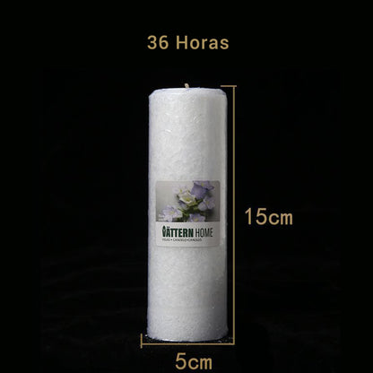 Vela Pilar Perfumada Para Un Ambiente Relajante Velas Aromáticas Decorativas