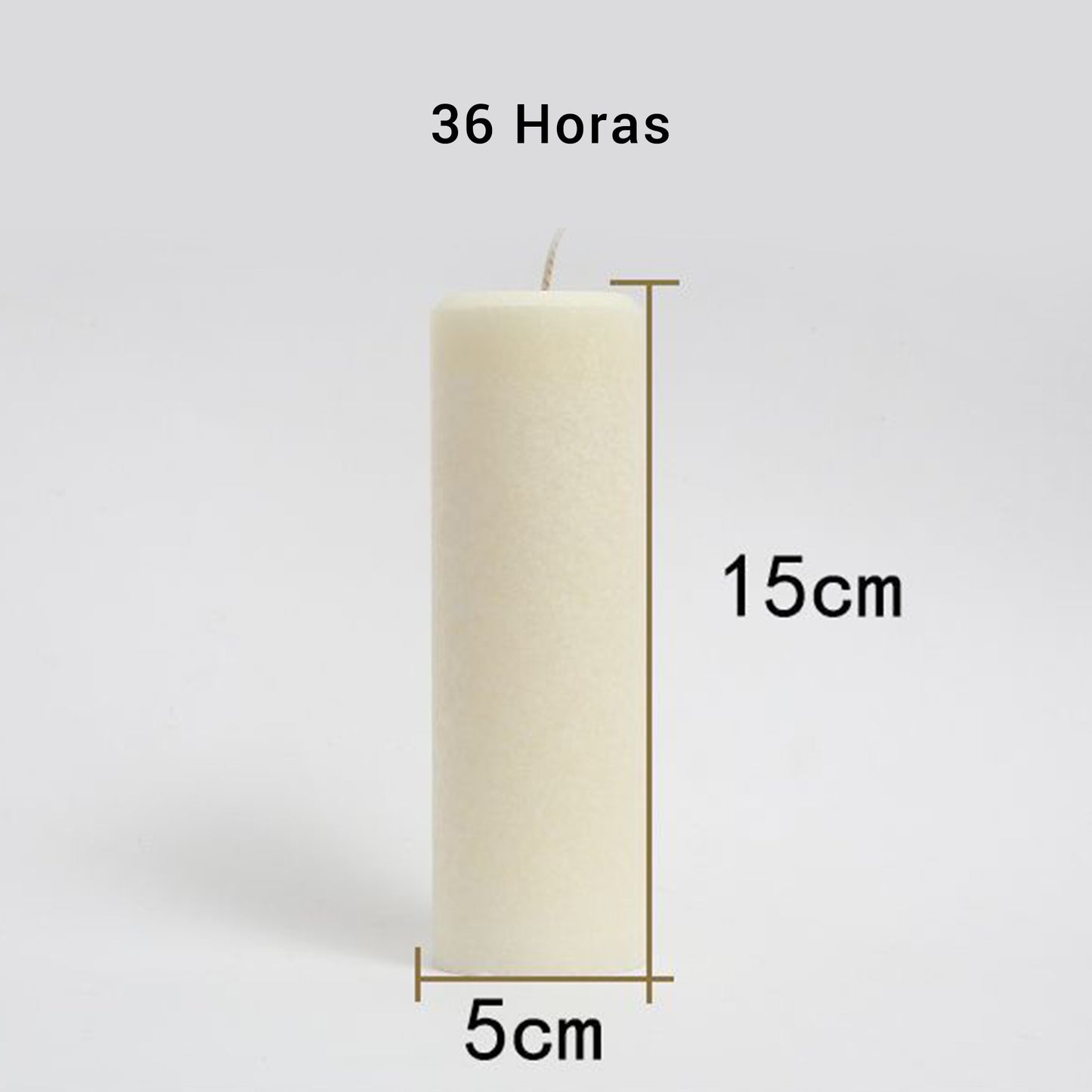 Vela Pilar Perfumada Para Un Ambiente Relajante Velas Aromáticas Decorativas