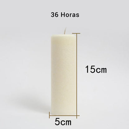 Vela Pilar Perfumada Para Un Ambiente Relajante Velas Aromáticas Decorativas