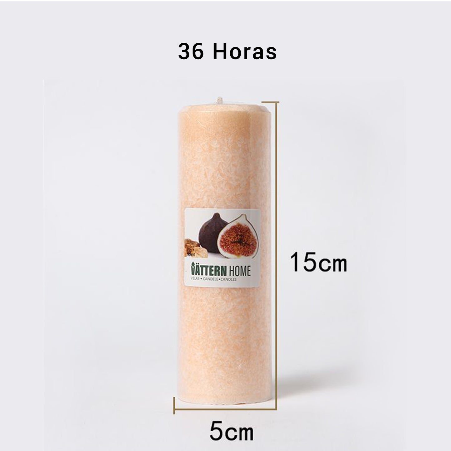 Vela Pilar Perfumada Para Un Ambiente Relajante Velas Aromáticas Decorativas