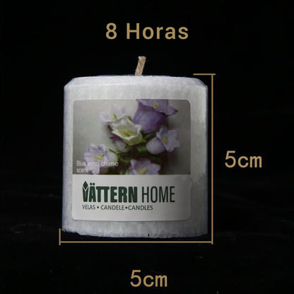 Vela Pilar Perfumada Para Un Ambiente Relajante Velas Aromáticas Decorativas