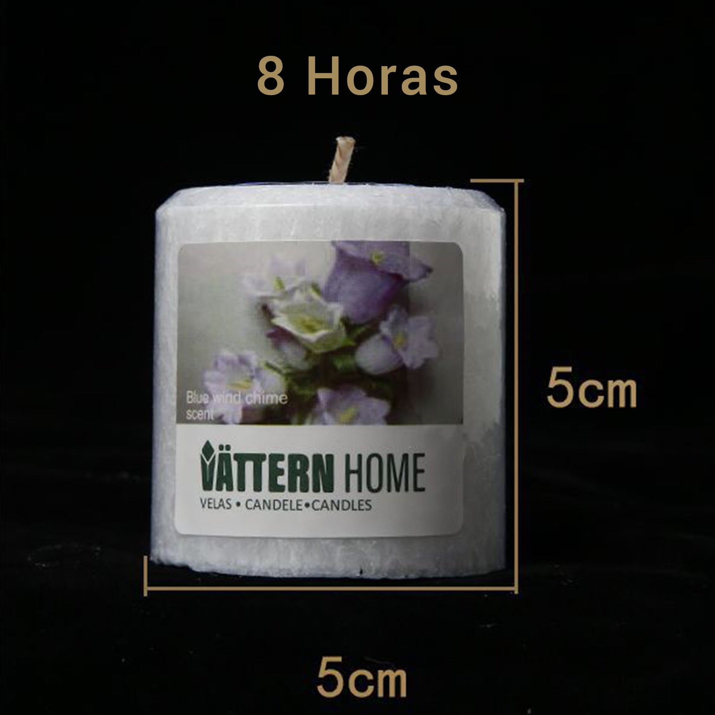 Vela Pilar Perfumada Para Un Ambiente Relajante Velas Aromáticas Decorativas