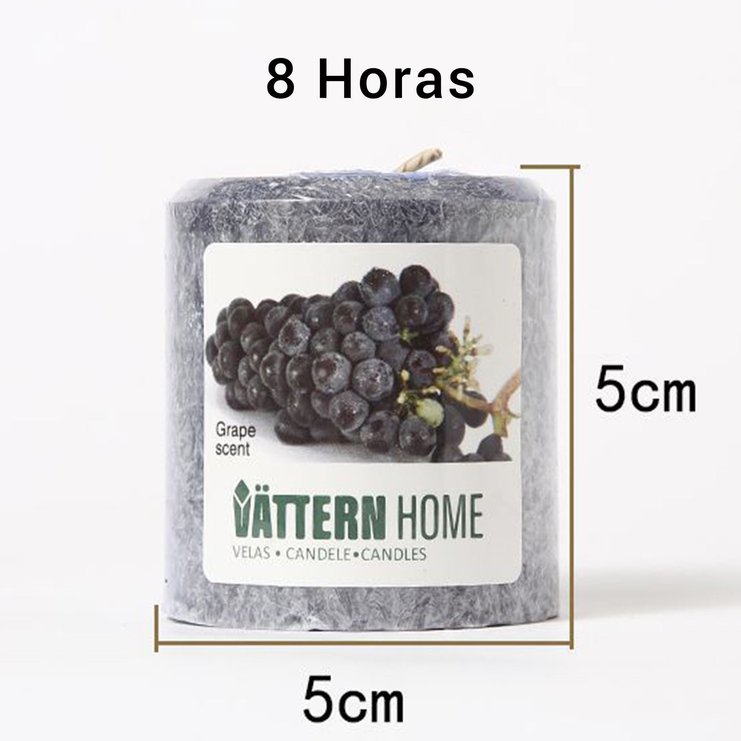 Vela Pilar Perfumada Para Un Ambiente Relajante Velas Aromáticas Decorativas
