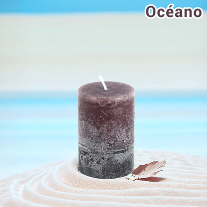 Velas Pilar Aromáticas Perfumadas de Larga Duración Velón Decorativo de Cera Premium Sin Humo, Ideal Regalo Mujer y Hogar