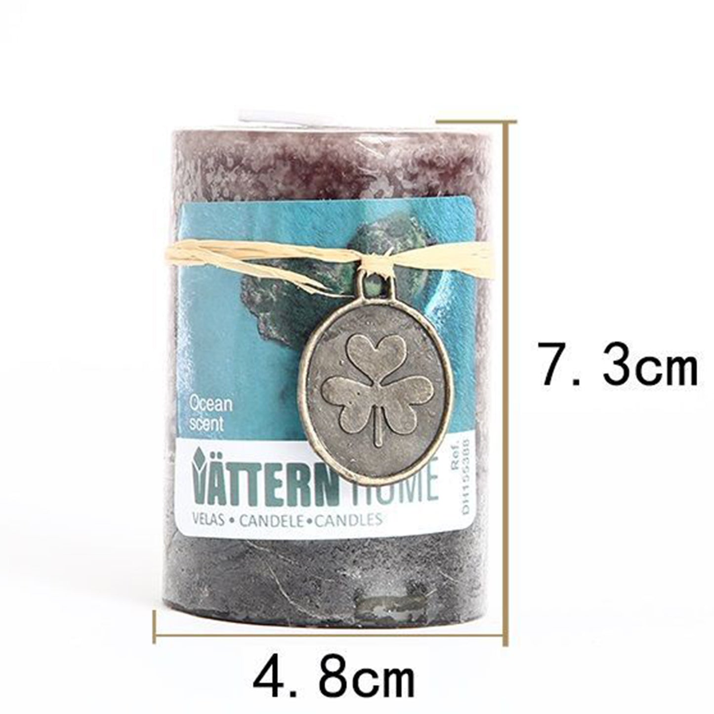 Velas Pilar Aromáticas Perfumadas de Larga Duración Velón Decorativo de Cera Premium Sin Humo, Ideal Regalo Mujer y Hogar