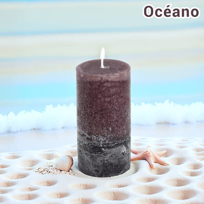 Velas Pilar Aromáticas Perfumadas de Larga Duración Velón Decorativo de Cera Premium Sin Humo, Ideal Regalo Mujer y Hogar