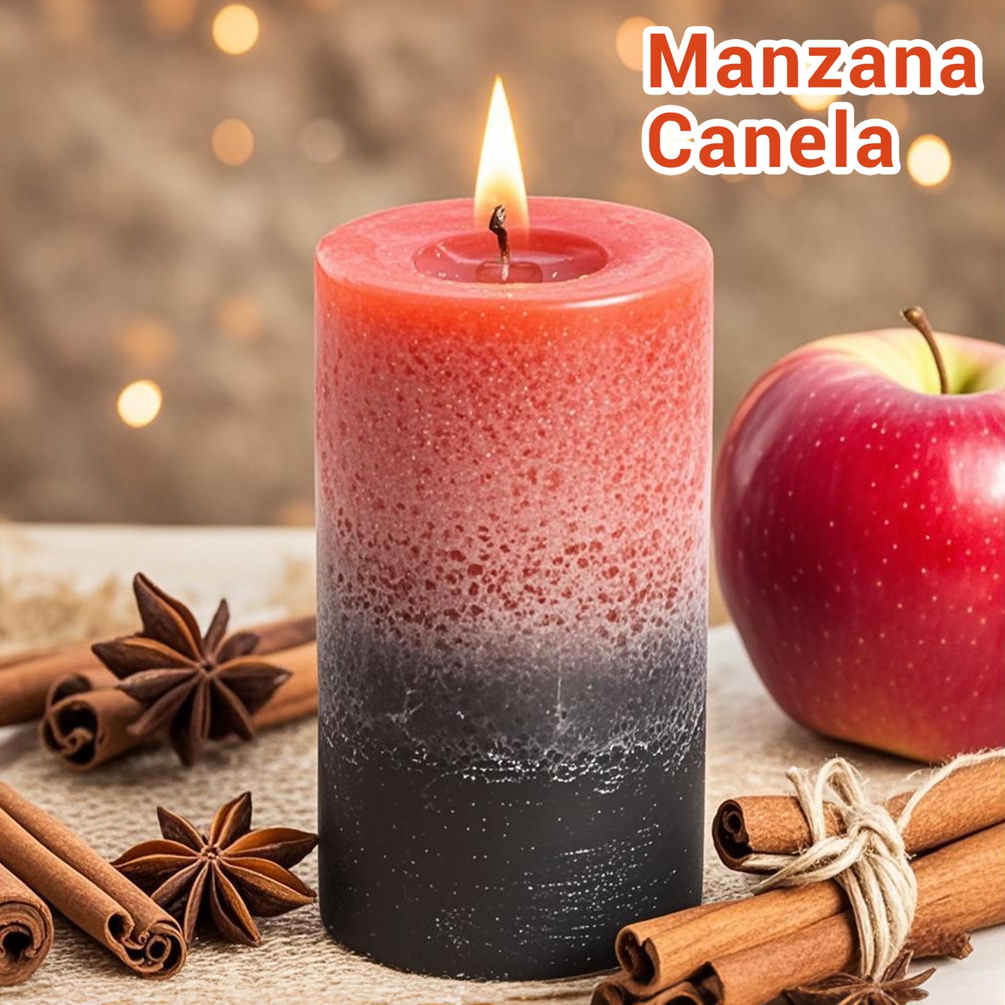 Velas Pilar Aromáticas Perfumadas de Larga Duración Velón Decorativo de Cera Premium Sin Humo, Ideal Regalo Mujer y Hogar