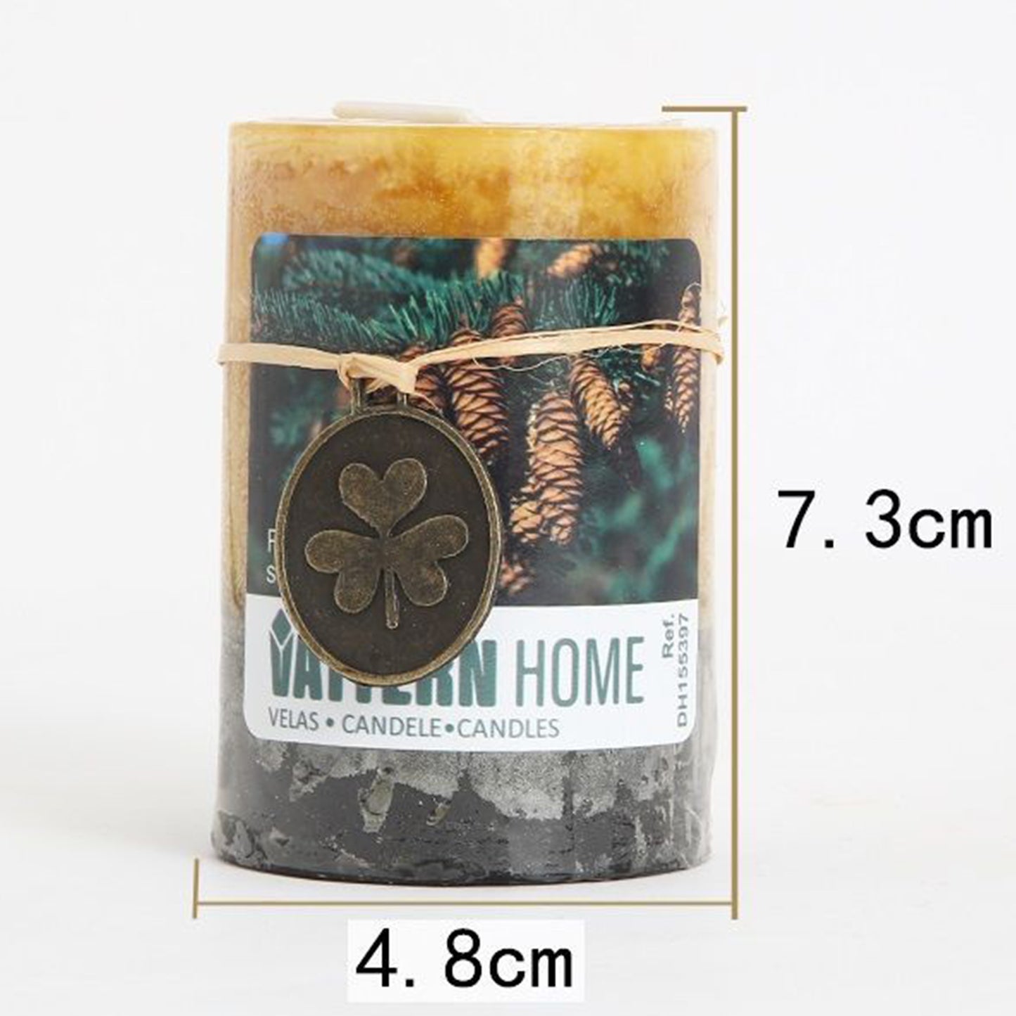 Velas Pilar Aromáticas Perfumadas de Larga Duración Velón Decorativo de Cera Premium Sin Humo, Ideal Regalo Mujer y Hogar