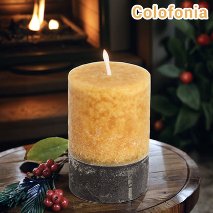 Velas Pilar Aromáticas Perfumadas de Larga Duración Velón Decorativo de Cera Premium Sin Humo, Ideal Regalo Mujer y Hogar