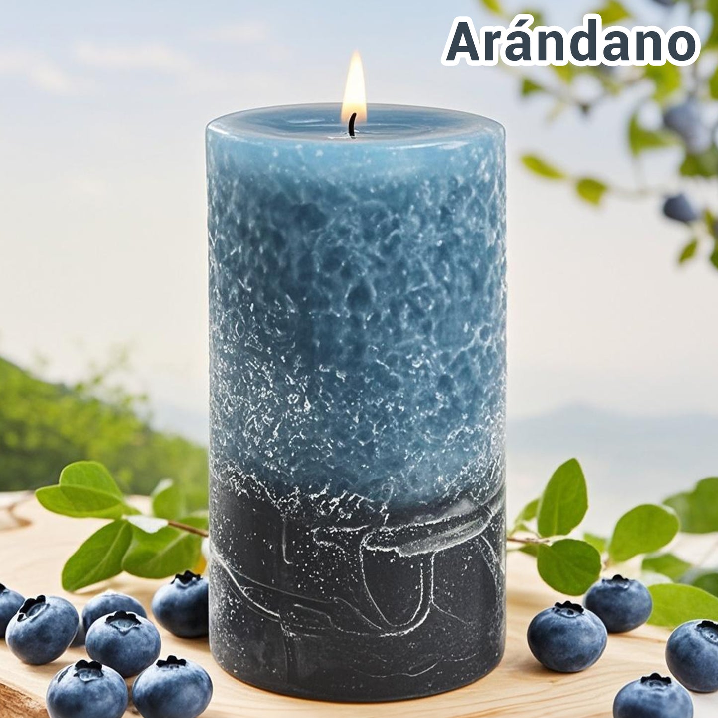 Velas Pilar Aromáticas Perfumadas de Larga Duración Velón Decorativo de Cera Premium Sin Humo, Ideal Regalo Mujer y Hogar