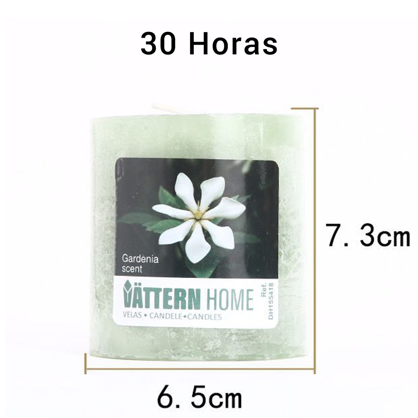 Vela Pilar Perfumada Para Un Ambiente Relajante Velas Aromáticas Decorativas