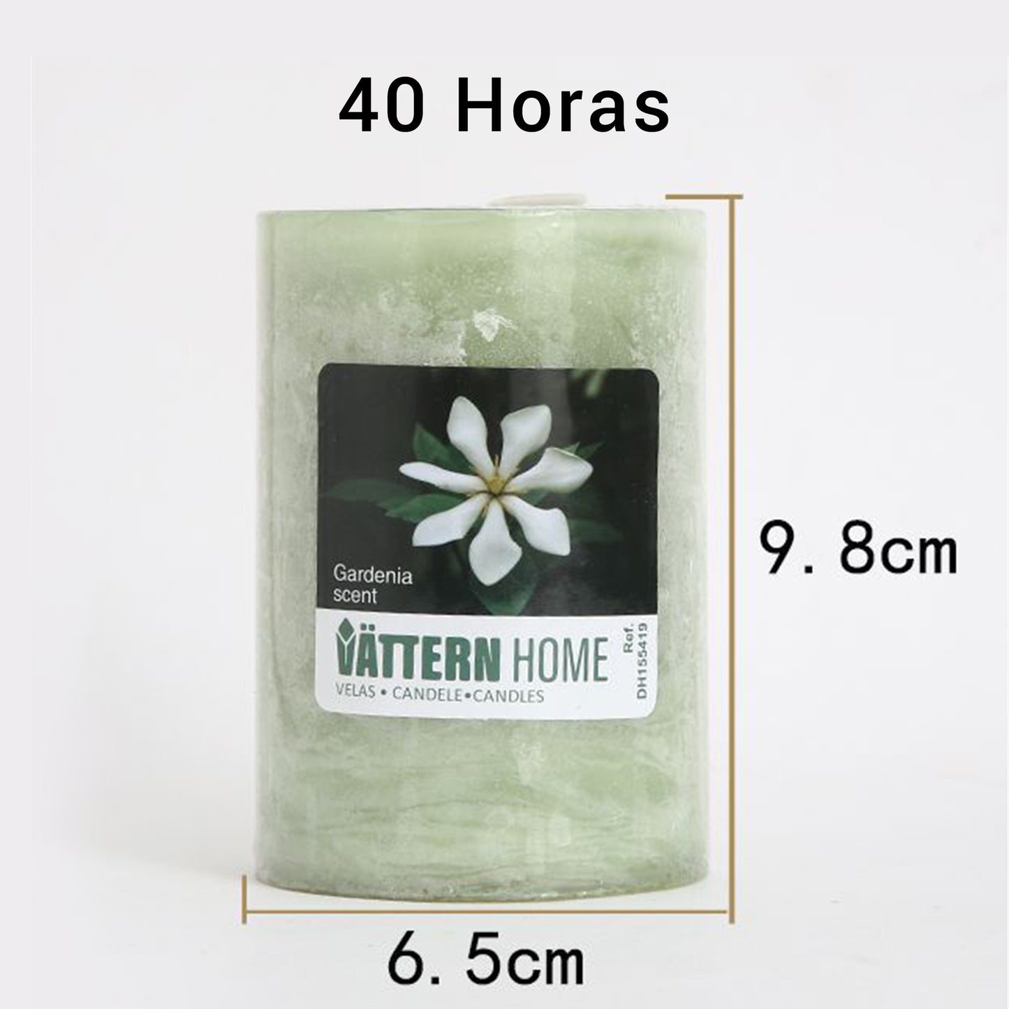 Vela Pilar Perfumada Para Un Ambiente Relajante Velas Aromáticas Decorativas