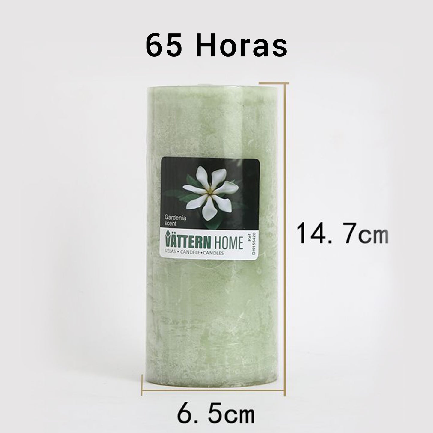 Vela Pilar Perfumada Para Un Ambiente Relajante Velas Aromáticas Decorativas