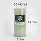 Vela Pilar Perfumada Para Un Ambiente Relajante Velas Aromáticas Decorativas