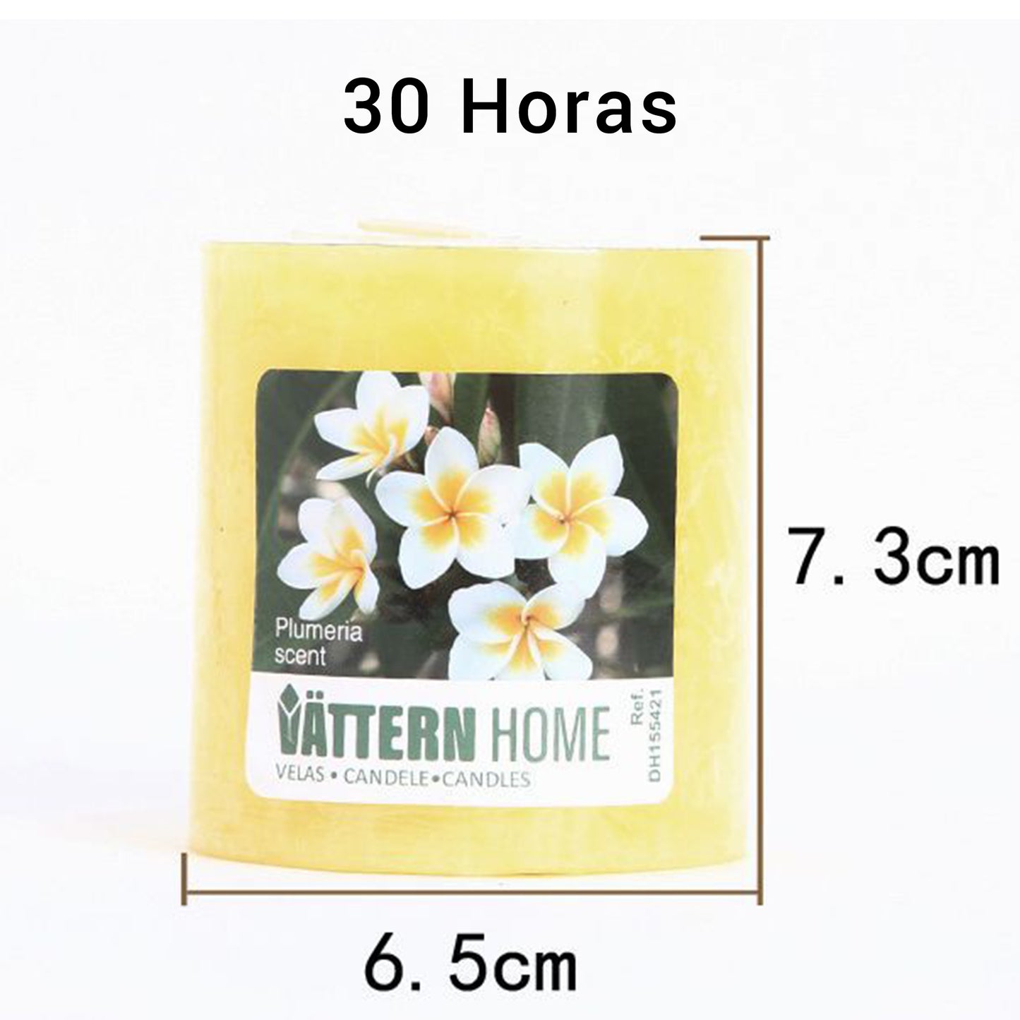 Vela Pilar Perfumada Para Un Ambiente Relajante Velas Aromáticas Decorativas