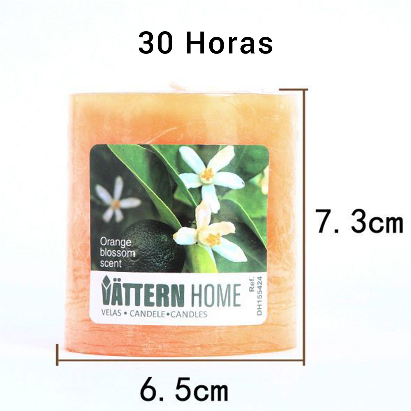 Vela Pilar Perfumada Para Un Ambiente Relajante Velas Aromáticas Decorativas