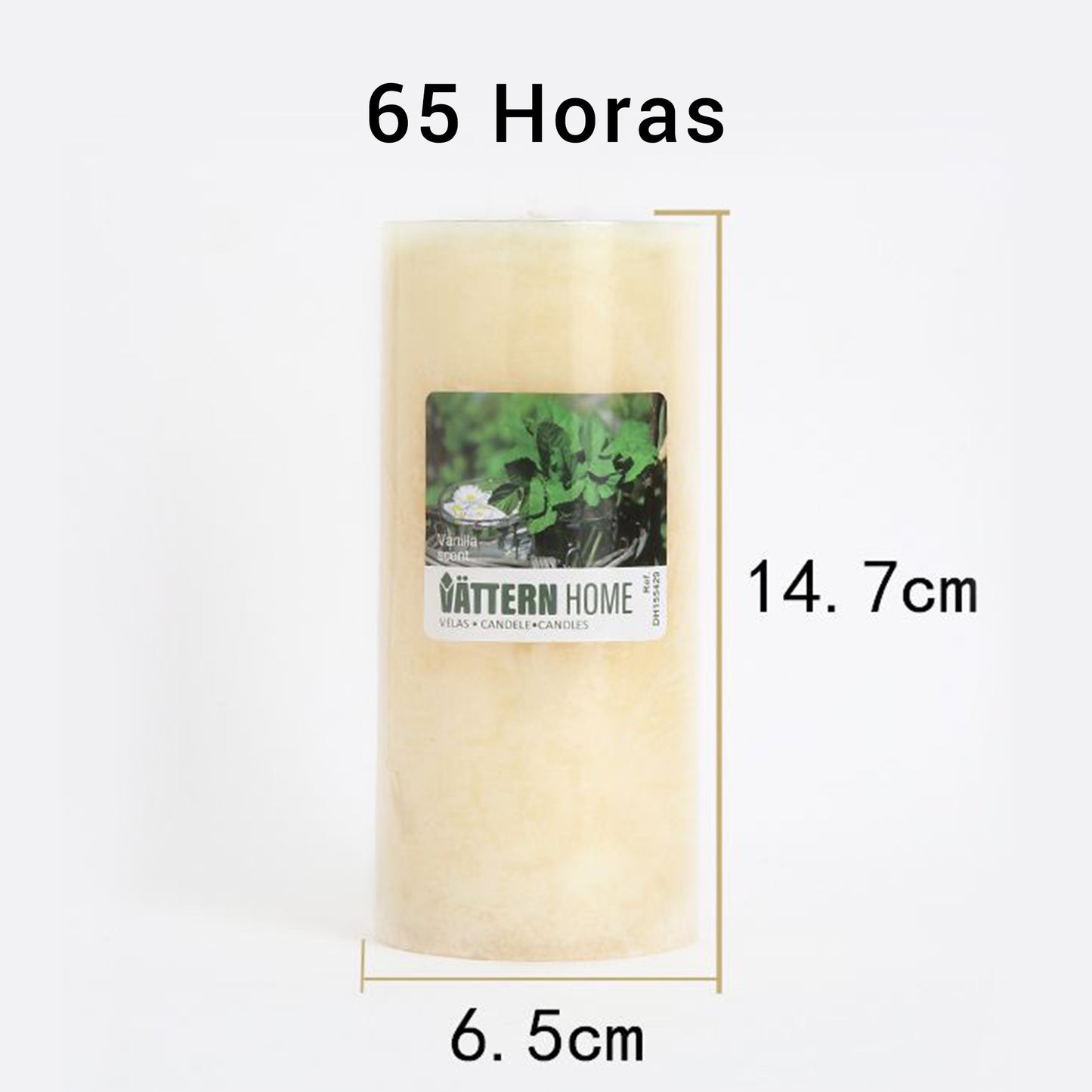 Vela Pilar Perfumada Para Un Ambiente Relajante Velas Aromáticas Decorativas